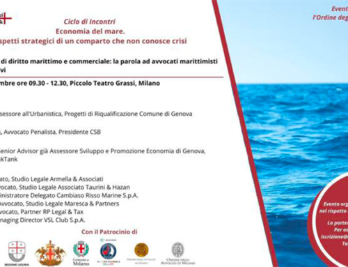 Evento | L’avvocato Claudio Perrella speaker all’incontro “La valorizzazione della blue economy” organizzato da Centro Studi Borgogna e Vinacci Think Tank
