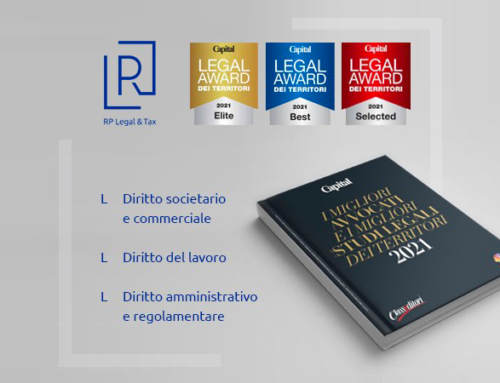 News | RP Legal & Tax nella guida Class/Milano Finanza “I migliori avvocati e i migliori studi legali dei territori 2021”